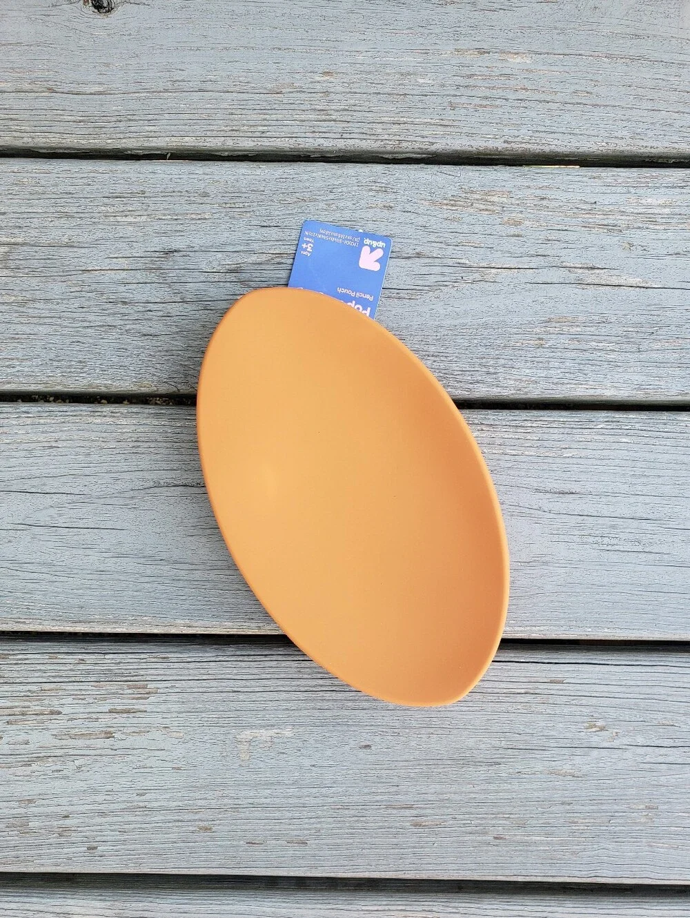 Football Silicone Pop Fidget Pencil Pouch